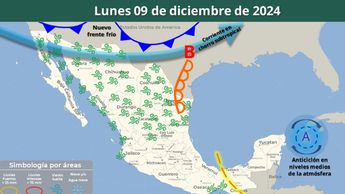 Clima 9 diciembre 2024