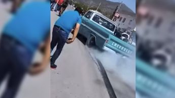 El alcalde puso en riesgo a las personas que estaban ahí.| Especial