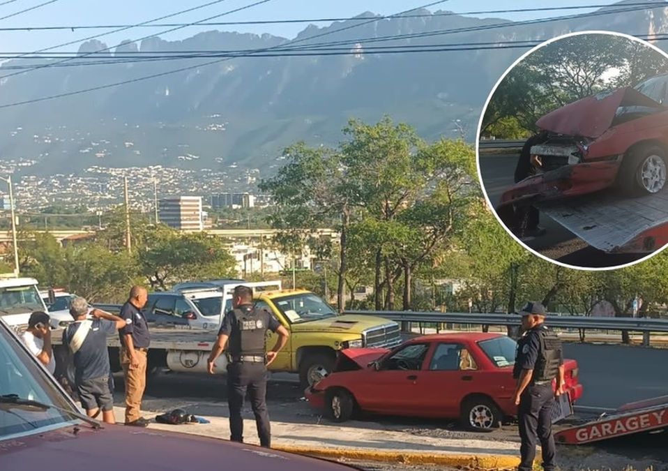 Dos personas resultaron lesionadas y fueron trasladadas al Hospital Nova. | Especial
