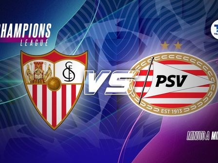 Sevilla vs PSV EN VIVO HOY | Champions League | Foto: Especial