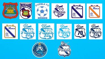 Así ha evolucionado el escudo del Puebla a lo largo de los años