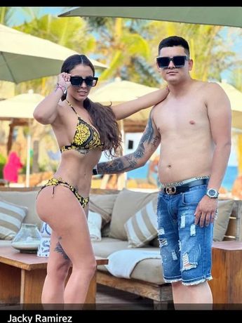 Jacky Ramírez tenía fotografías a lado de 'La Flaca' en sus redes sociales. Foto: Redes Sociales.