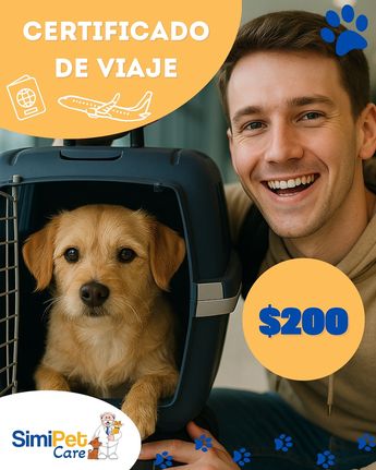 Uno de los servicios de Simipet es la emisión de certificados para viaje | Facebook Simipet Care