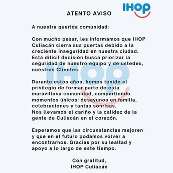 IHOP se convirtió en un lugar icónico para desayunos en familia, celebraciones y momentos de convivencia.