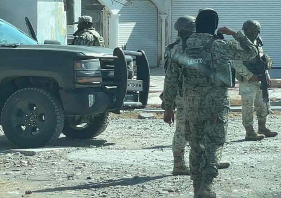 La movilización de fuerzas federales generó alerta en el ejido de Sandoval, en Matamoros | Defensa