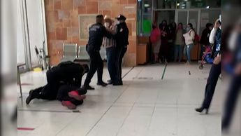 Agresión en el Hospital de Occidente en Guadalajara
