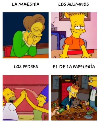 Las papelerías que se hacen ricas por las comprar de útiles escolares de último minuto / Redes sociales
