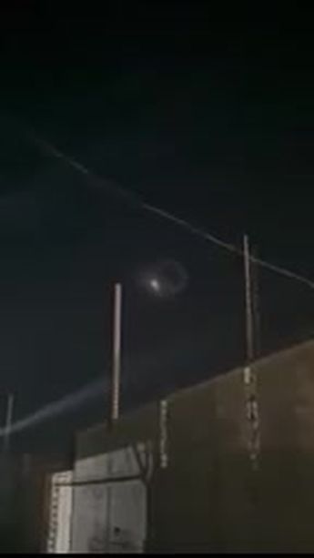 Cohete de SpaceX se ve en cielo de La Laguna