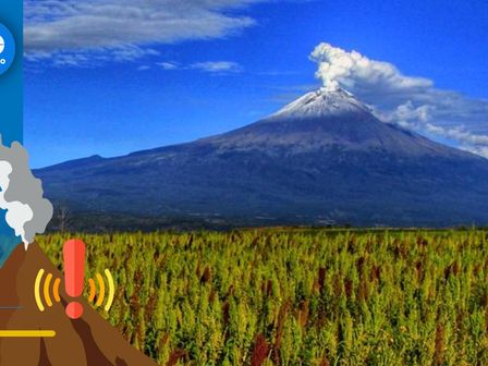 Actividad del Popocatépetl 2 de octubre de 2024 / Andrés Lobato