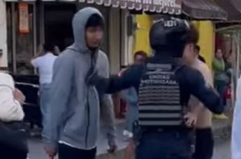 Dos menores de edad fueron detenidos por pelearse en calles de Tulancingo, Hidalgo | Especial