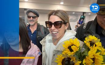 Flor Bertotti en su llegada a Monterrey | Alberto Santos