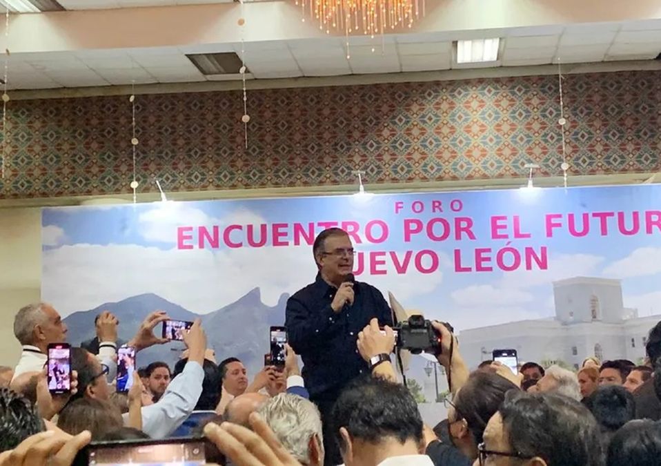 Marcelo Ebrard recorrerá Nuevo León en 2023 para escuchar propuestas previo a elecciones
