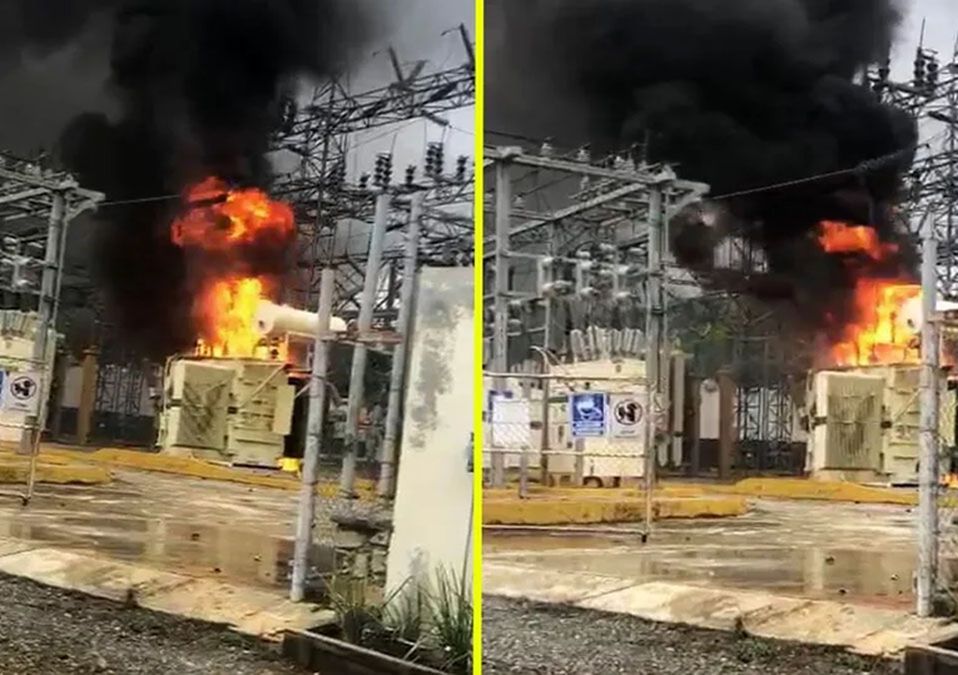Incendio en subestación de CFE dejaría sin agua al sur de Monterrey