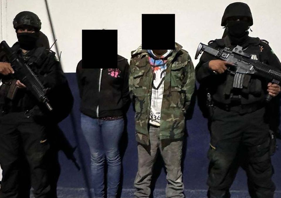 Jonathan “N” de 24 años y Alma “N” de 18 fueron detenidos en Aramberri. | Cortesía