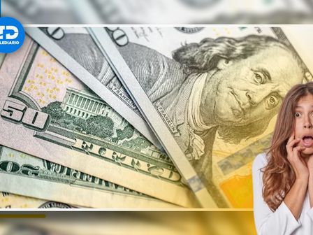 El dólar alcanzó niveles altos frente al peso durante los últimos días / Telediario.