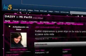 Así se veía Hi5 cuando era una de las redes sociales más famosas del mundo.