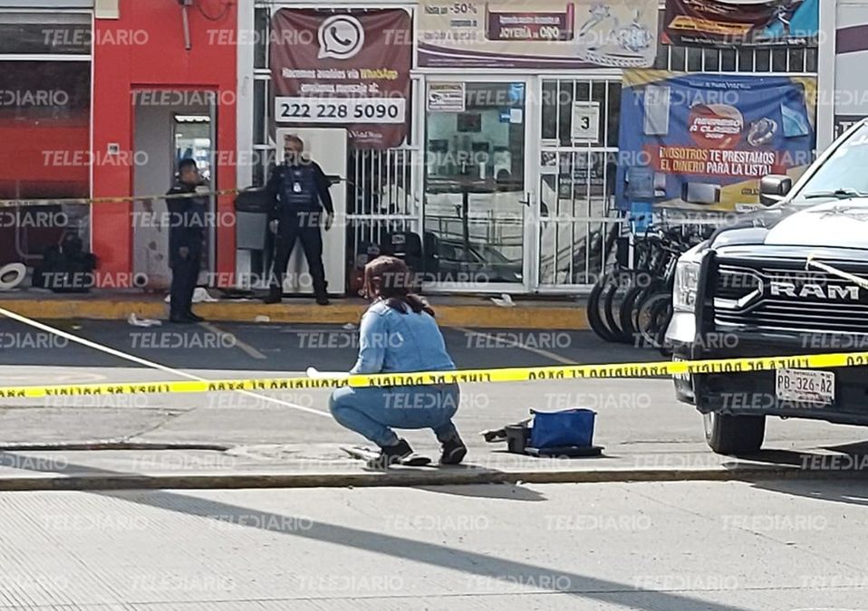 Tras intentar asaltar a una camioneta de valores, hubo balacera en Puebla / Alfredo Fernández.