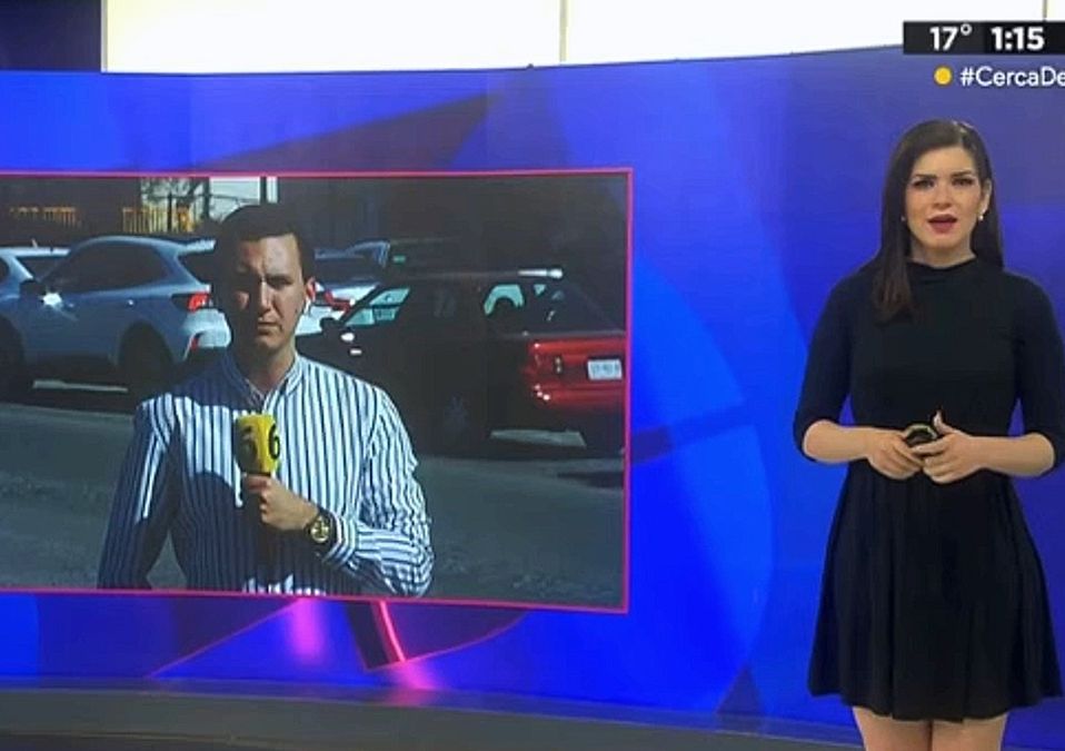 Conductora de Telediario en Monterrey se desmaya en vivo | Especial