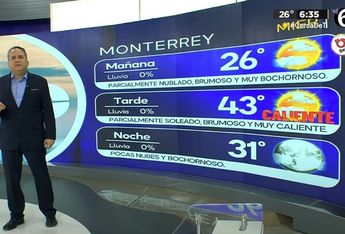 Clima miércoles 8 de mayo Monterrey