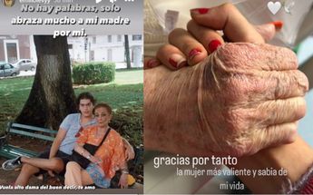 Mensaje de despedida nietos de Talina Fernández