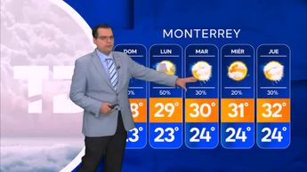 Clima en Nuevo León para este sábado 22 de junio