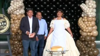 Ruth Hernández es coronada como la reina del pan francés
