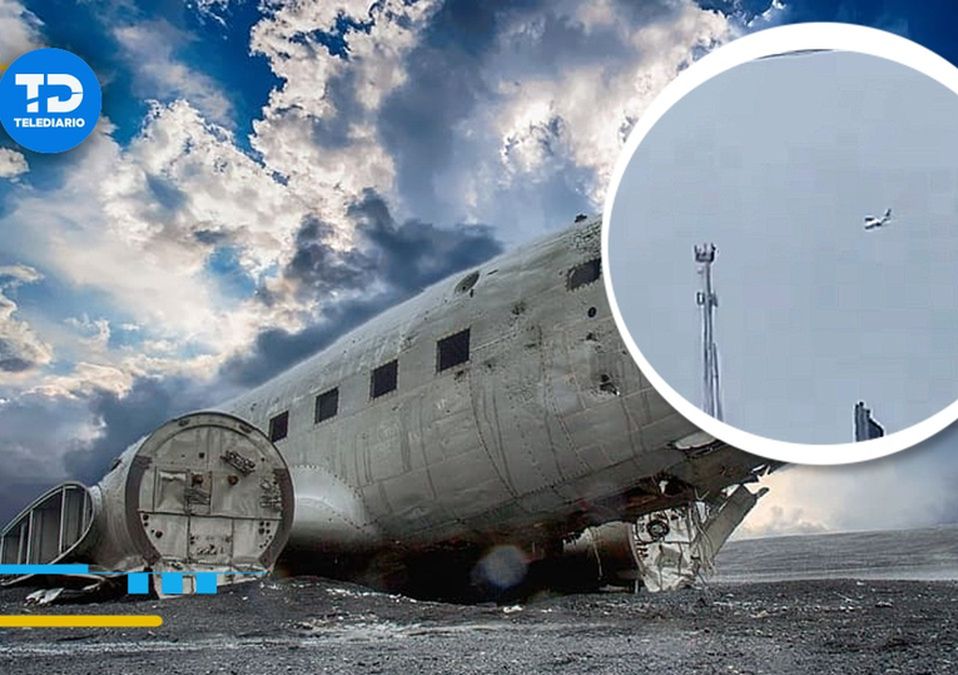 Avión destrozado | Archivo