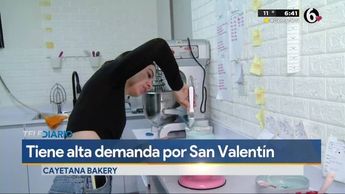 Cayetana Bakery prepara pasteles personalizados para el 14 de febrero