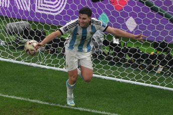 Julián Álvarez, delantero de la Selección de Argentina / AFP