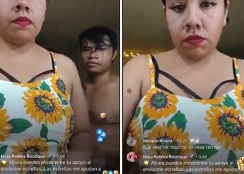 Majo estaba haciendo una transmisión en vivo en Facebook cuando fue agredida por su pareja | Especial