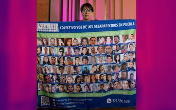 Maria Luisa Nuñez Barojas es una activista y madre buscadora del colectivo Voz de los Desaparecidos en Puebla |