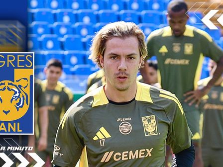 Sebastián Córdova buscará seguir sumando minutos en este torneo / @TigresOficial