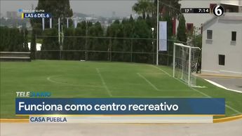 Casa Puebla se convierte en área de recreación para poblanos