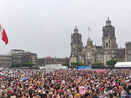 BTS saludará a sus fans mexicanos desde Palacio Nacional | Javier Ríos