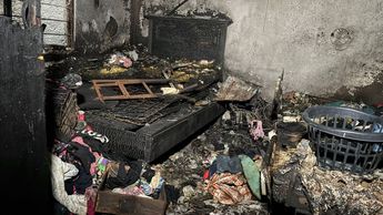 Así quedó la casa de la familia Flores tras incendio / Ángel Mercado