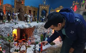 Nacimiento Belén en colonia Loma Linda | Erik Solheim Rocha