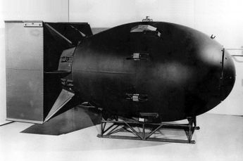 Bomba atómica "Fat Man". | Cortesía