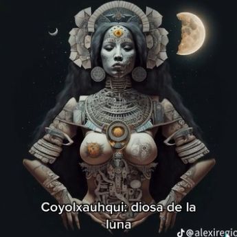 Coyolxauhqui: Diosa de la luna / @alexiregio