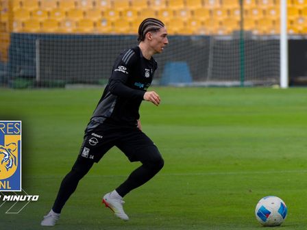 Marcelo Flores intentará ser una pieza clave en el duelo de vuelta ante Cruz Azul / @TigresOficial