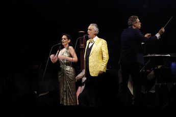 Diferentes piezas de importantes óperas fueron con las que el tenor cautivó a los presentes, entre las primeras “La Donna e Mobile”, “Di Quella Pira”.