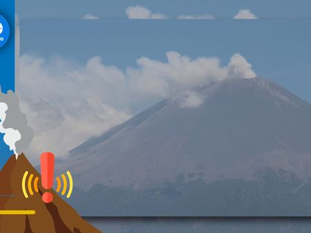 Actividad del Popocatépetl 10 de julio de 2024 / Melanie Torres