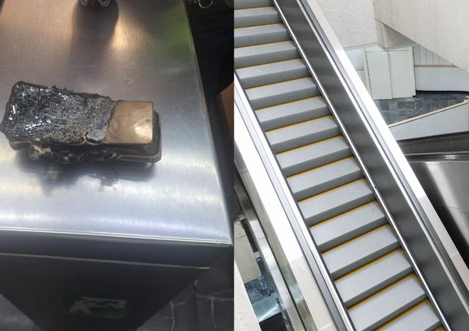 Así fue cómo un hombre cayó de 40 metros, al desorientarse por la explosión de su celular en la L7. / Redes sociales / Cuartoscuro