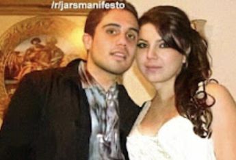 Ovidio Guzmán y su esposa. | Especial