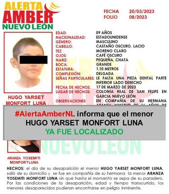Hugo Yarset de 9 años de edad. | Cortesía