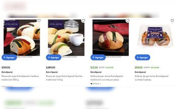 Rosca de reyes en promoción Walmart 2024
