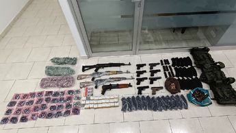 Decomiso de armas y droga en San Nicolás de los Garza | Edgar Plata