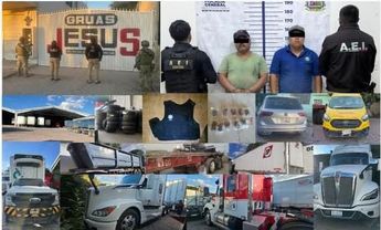 Tractocamiones, camionetas y hasta cajas secas fue el monto de lo asegurado en Grúas Jesús de Tecamachalco / Especial