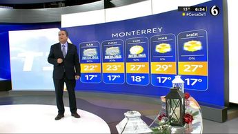 Pronóstico del tiempo para Monterrey, con Abimael Salas - 02 de diciembre de 2022