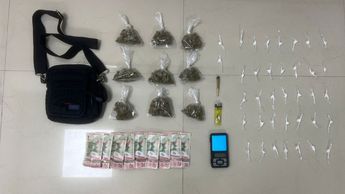 El detenido quedó a disposición por la probable comisión de Delitos Contra la Salud. | Foto: Cortesía