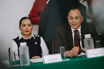 Sandra Cuevas comparece ante el Congreso de la Ciudad de México / Cortesía